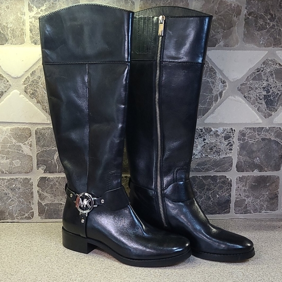 MICHAEL KORS BOOTS SIZE 5.5 BLACK - Picture 3 of 16